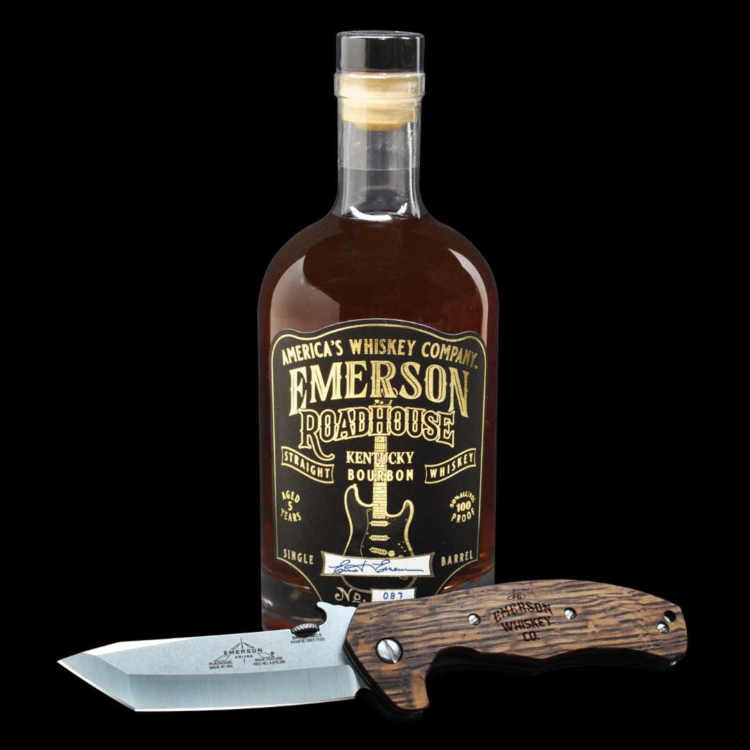 Production Knife and Roadhouse Bourbon Package